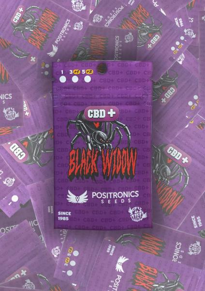 CBD+ Black Widow 3+1